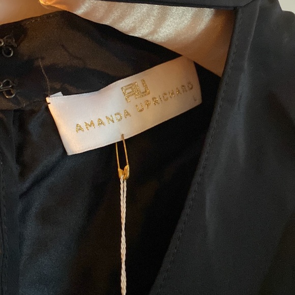 NWT Amanda Uprichard Cassia Silk Dress - Large - Picture 8 of 9